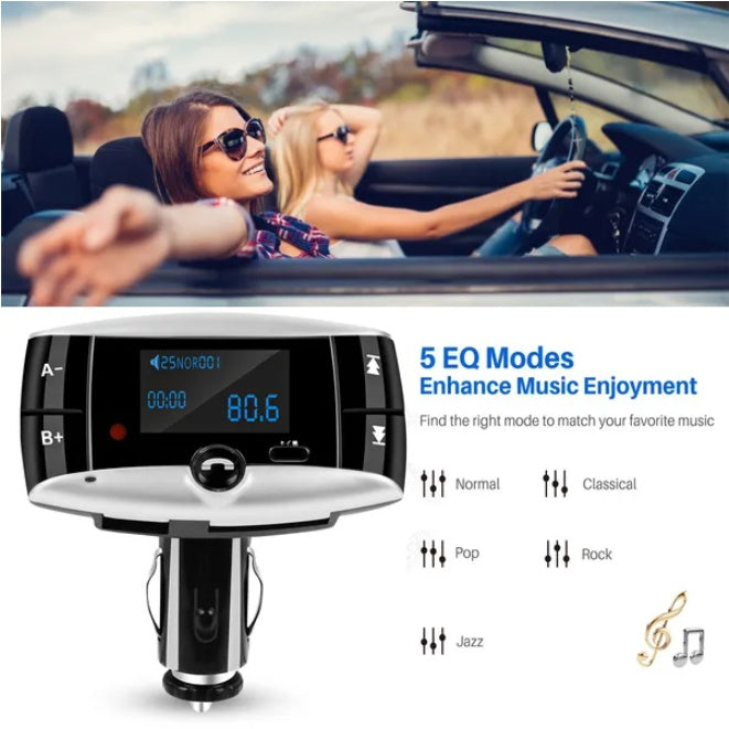 Car Mounted Wireless FM Transmitter