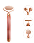 Electric Jade Roller with Ball Roller, T-Shape Roller & Y-Shape Roller