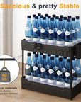 Under Sink Organizer 2 Pack – Hanging Storage Shelf for Kitchen & Bathroom