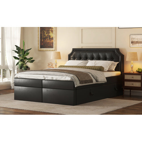 Pu Metal-framed Double Bed