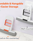 Self-Squeezing Mini Mop – Foldable Sponge Mop with One-Hand Squeeze Handle