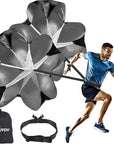 Resistance speed training parachute for running