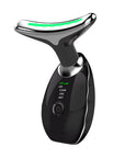 Beauty Facial Massager, 7 Color Wavy Acne Beauty Microcurrent Facial Device Skin Firming for Face Neck Beauty Device,