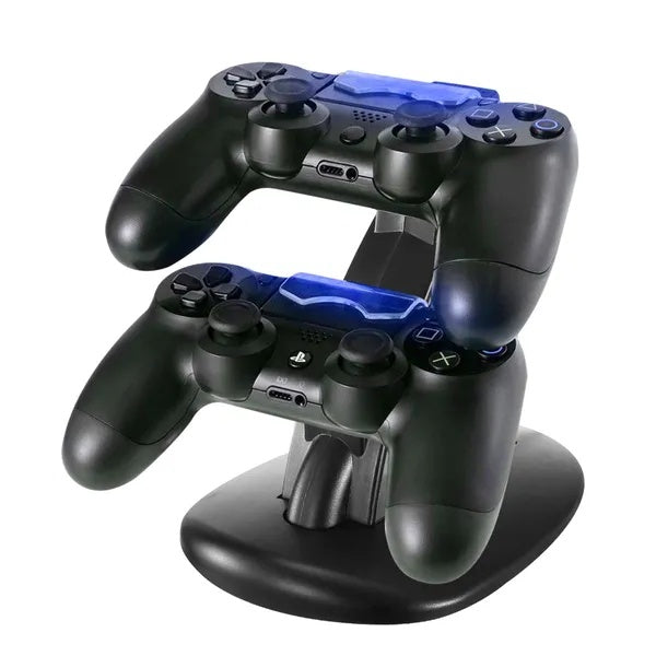 Charging Dock Station Dual Micro USB Charger Stand For PS4 Pro PS4