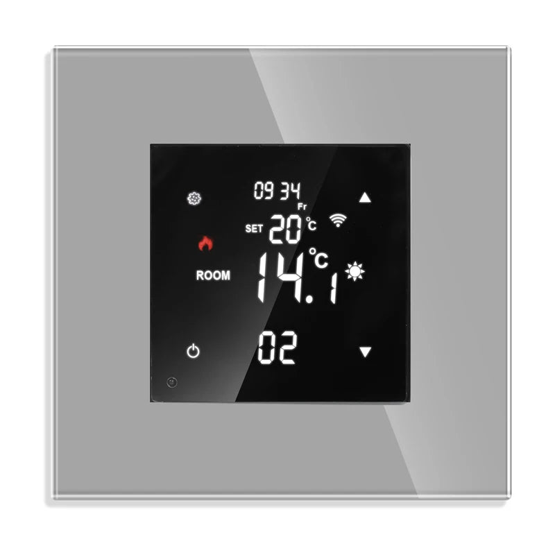 Touch Screen Thermostat Tuya WiFi Smart Remote Controller for Electric Floor Heating Water/Gas Boiler LCD Display Temperature