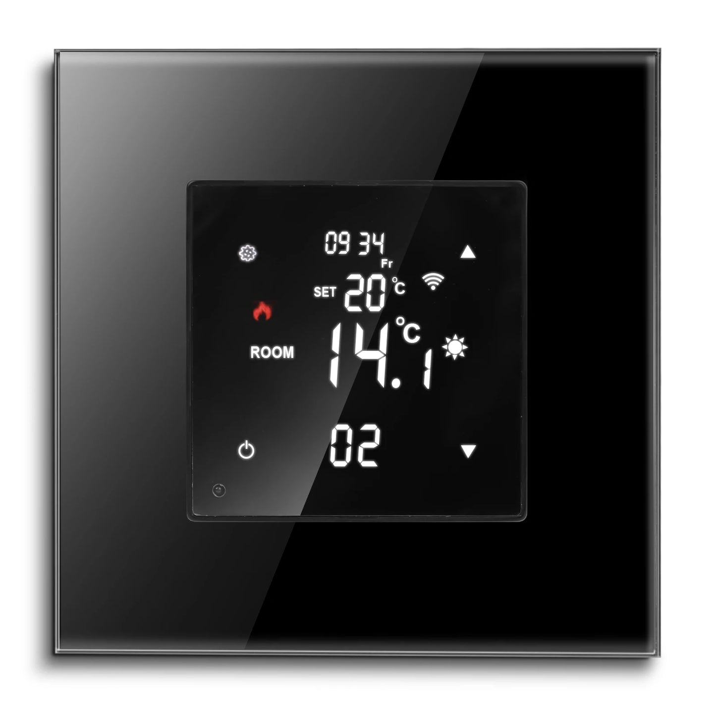 Touch Screen Thermostat Tuya WiFi Smart Remote Controller for Electric Floor Heating Water/Gas Boiler LCD Display Temperature