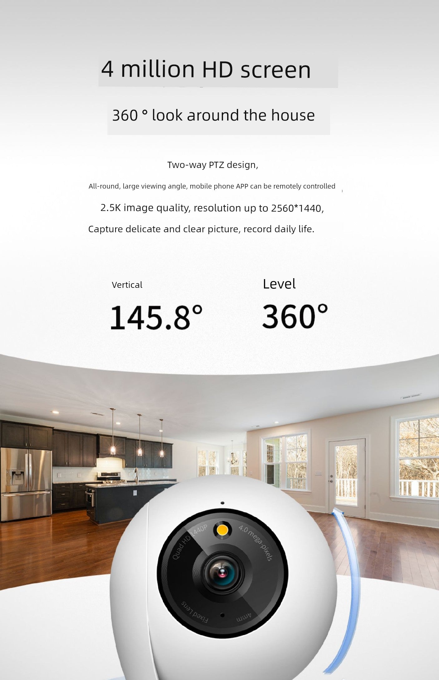 Monitor For Home Indoor Tplink PTZ Wireless