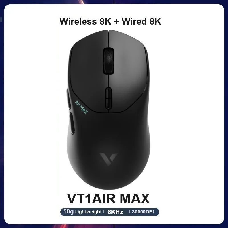 Rapoo VT1PRO/VT1PRO MA/VT3PRO/VT3PRO Max Wireless Gaming Mouse 8KHz Polling Rate 26000/30000 DPI 59g Lightweight Optical Sensor