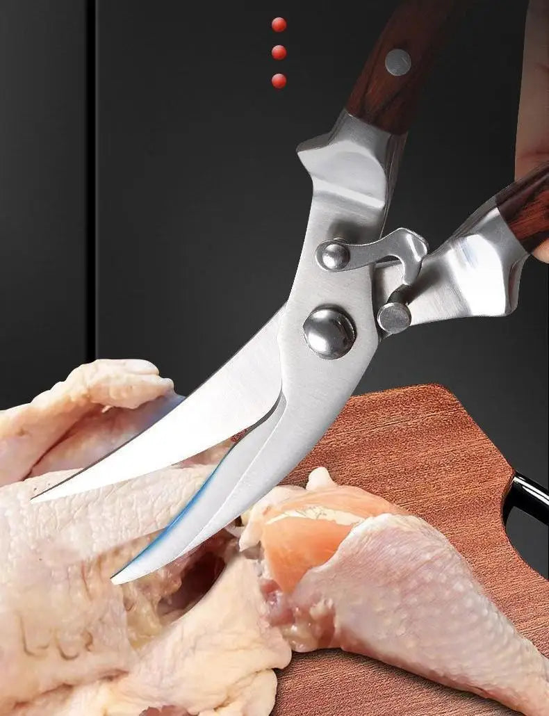 Multifunctional Kitchen Scissors Stainless Steel Cutting Knife For Fish Chicken Bone Cooking Chef Device Gadget Tool Accessories