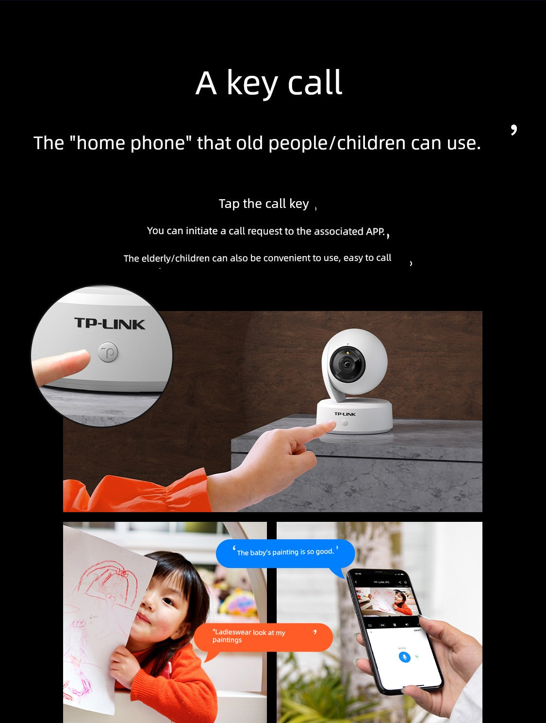 Monitor For Home Indoor Tplink PTZ Wireless