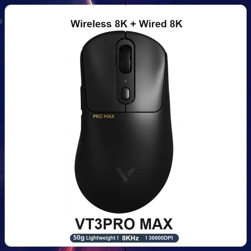 Rapoo VT1PRO/VT1PRO MA/VT3PRO/VT3PRO Max Wireless Gaming Mouse 8KHz Polling Rate 26000/30000 DPI 59g Lightweight Optical Sensor