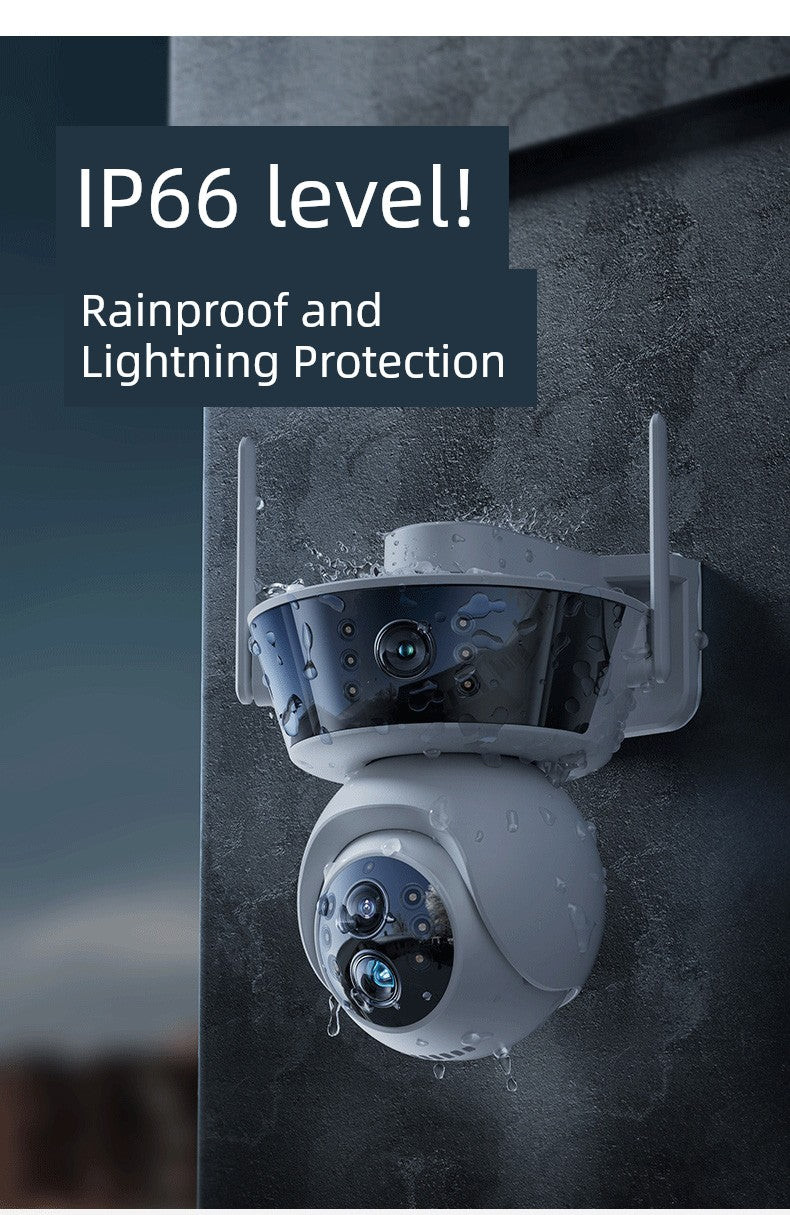 Outdoor No Dead Angle Voice HD Night Vision Camera