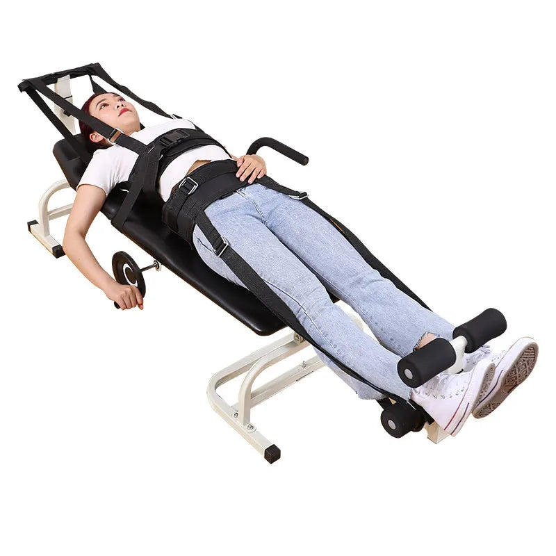 Multi-Functional Body Stretching Massage Device, Cervical and Lumbar Traction Bed, Home Relax Fitness Workout