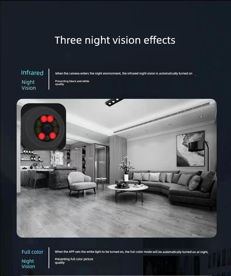 Huawei Zhixuan For Home Camera Mobile Phone Remote Wireless Monitor 360 Degrees No Dead Angle HD Night Vision Photography
