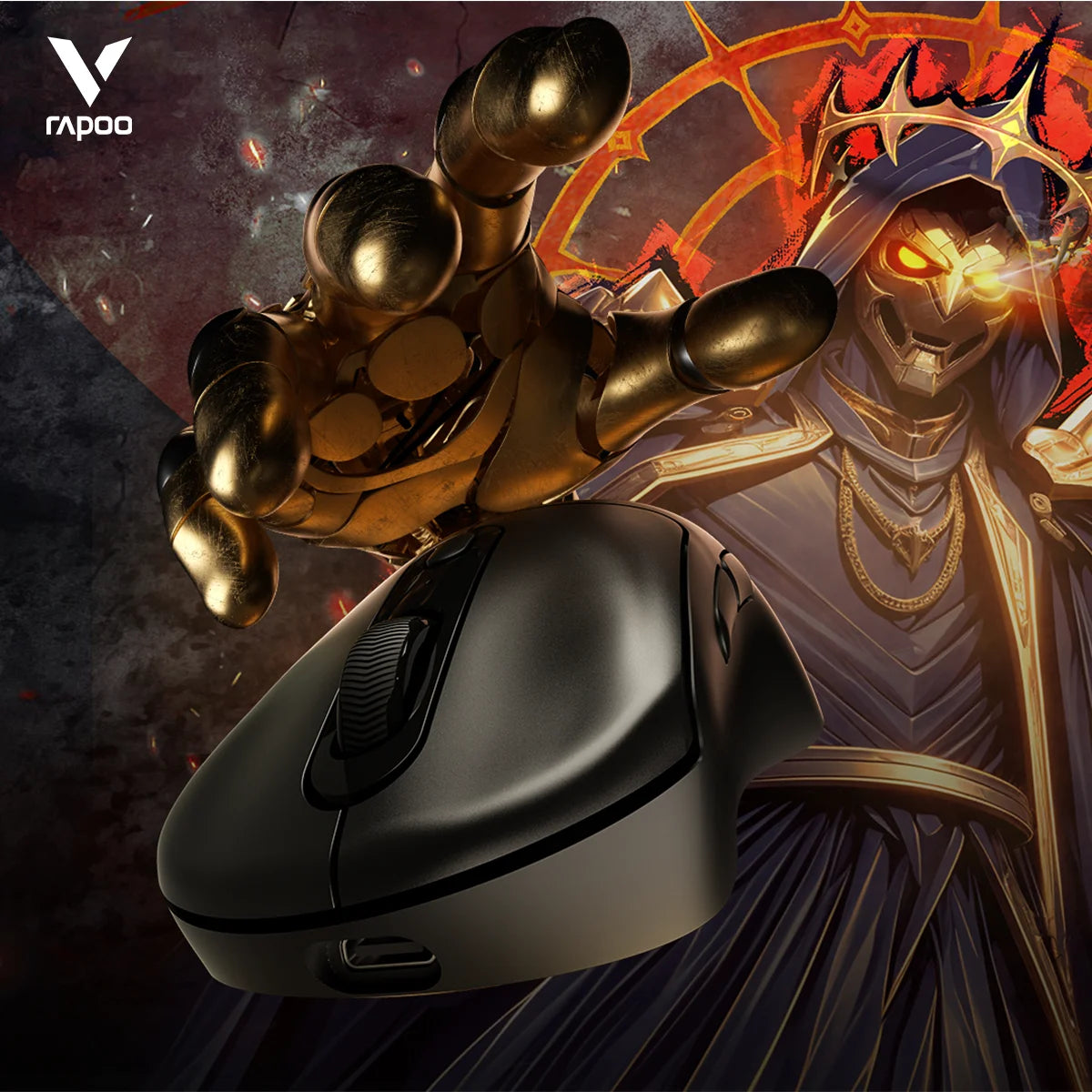 Rapoo VT1PRO/VT1PRO MA/VT3PRO/VT3PRO Max Wireless Gaming Mouse 8KHz Polling Rate 26000/30000 DPI 59g Lightweight Optical Sensor