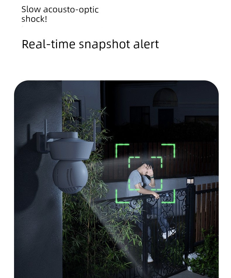 Outdoor No Dead Angle Voice HD Night Vision Camera