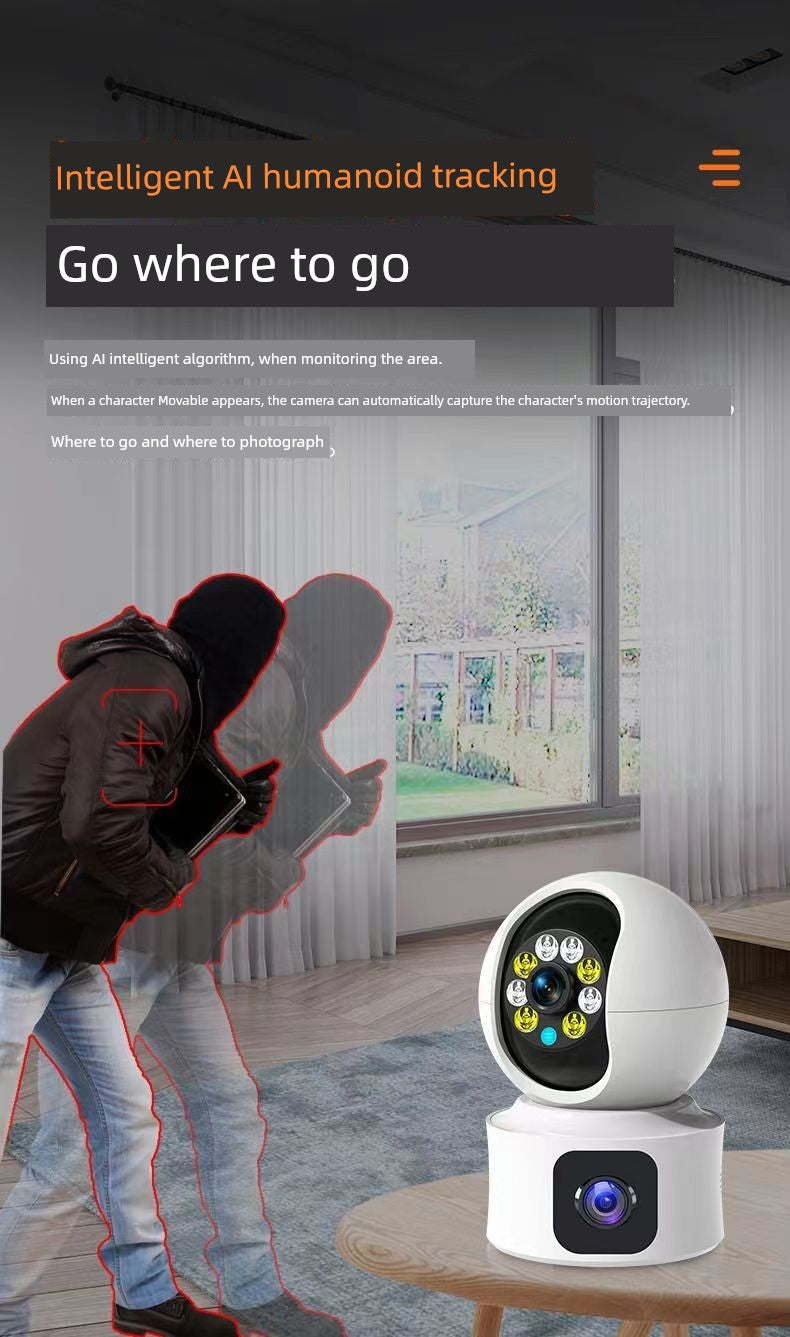 Huawei Zhixuan For Home Camera Mobile Phone Remote Wireless Monitor 360 Degrees No Dead Angle HD Night Vision Photography