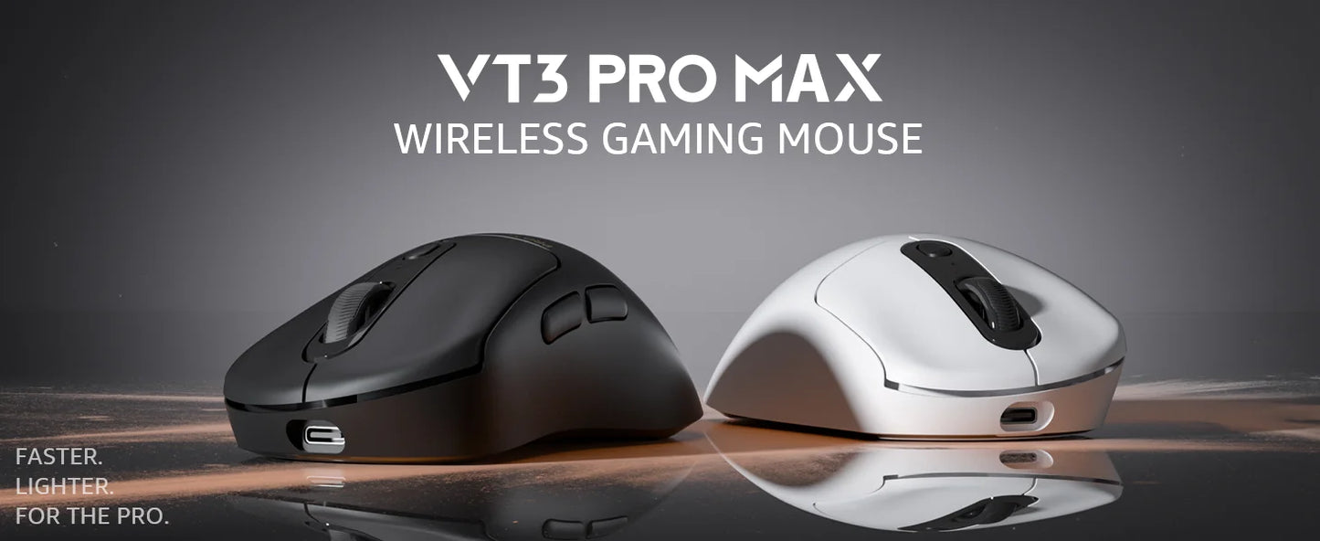 Rapoo VT1PRO/VT1PRO MA/VT3PRO/VT3PRO Max Wireless Gaming Mouse 8KHz Polling Rate 26000/30000 DPI 59g Lightweight Optical Sensor