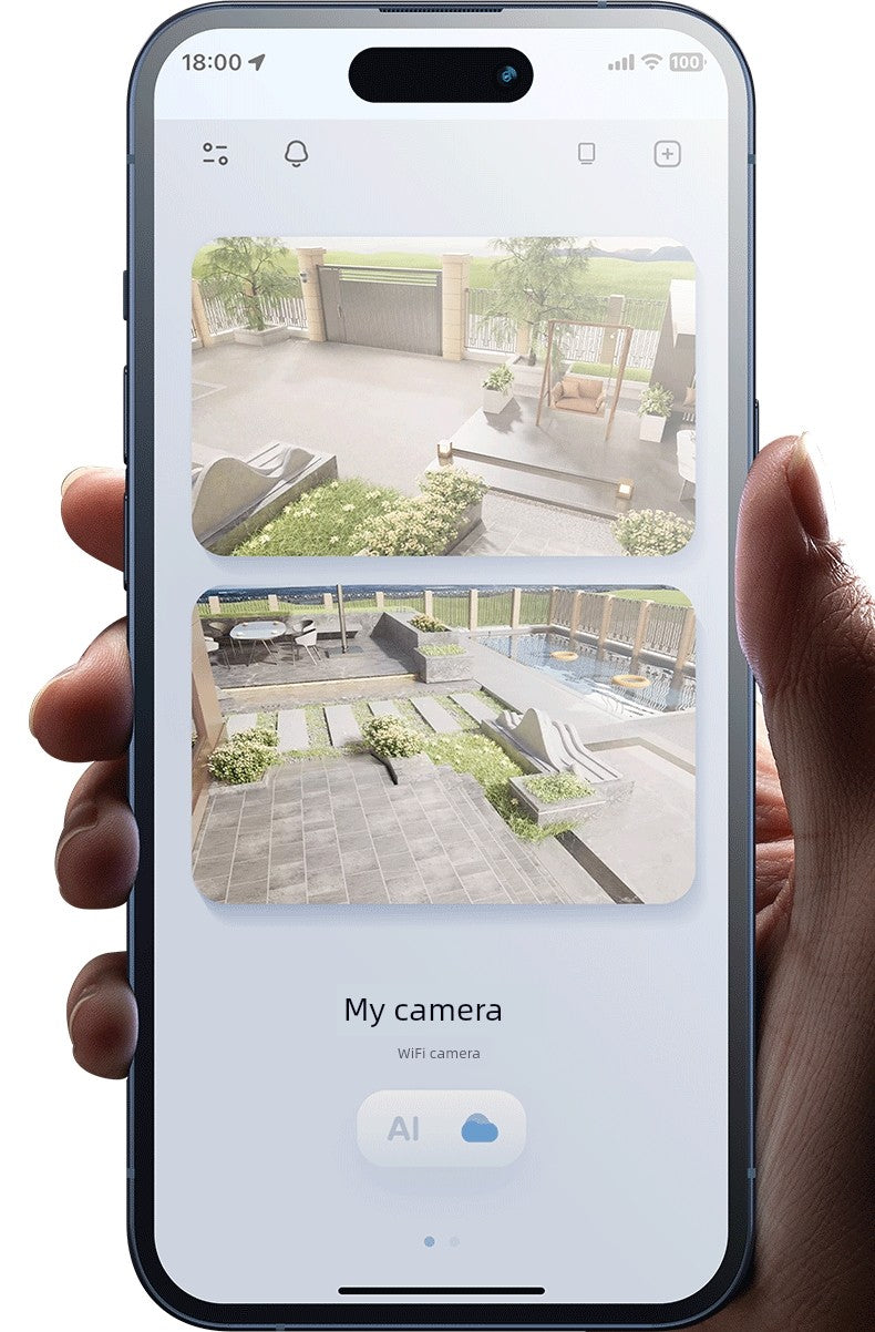 Outdoor No Dead Angle Voice HD Night Vision Camera