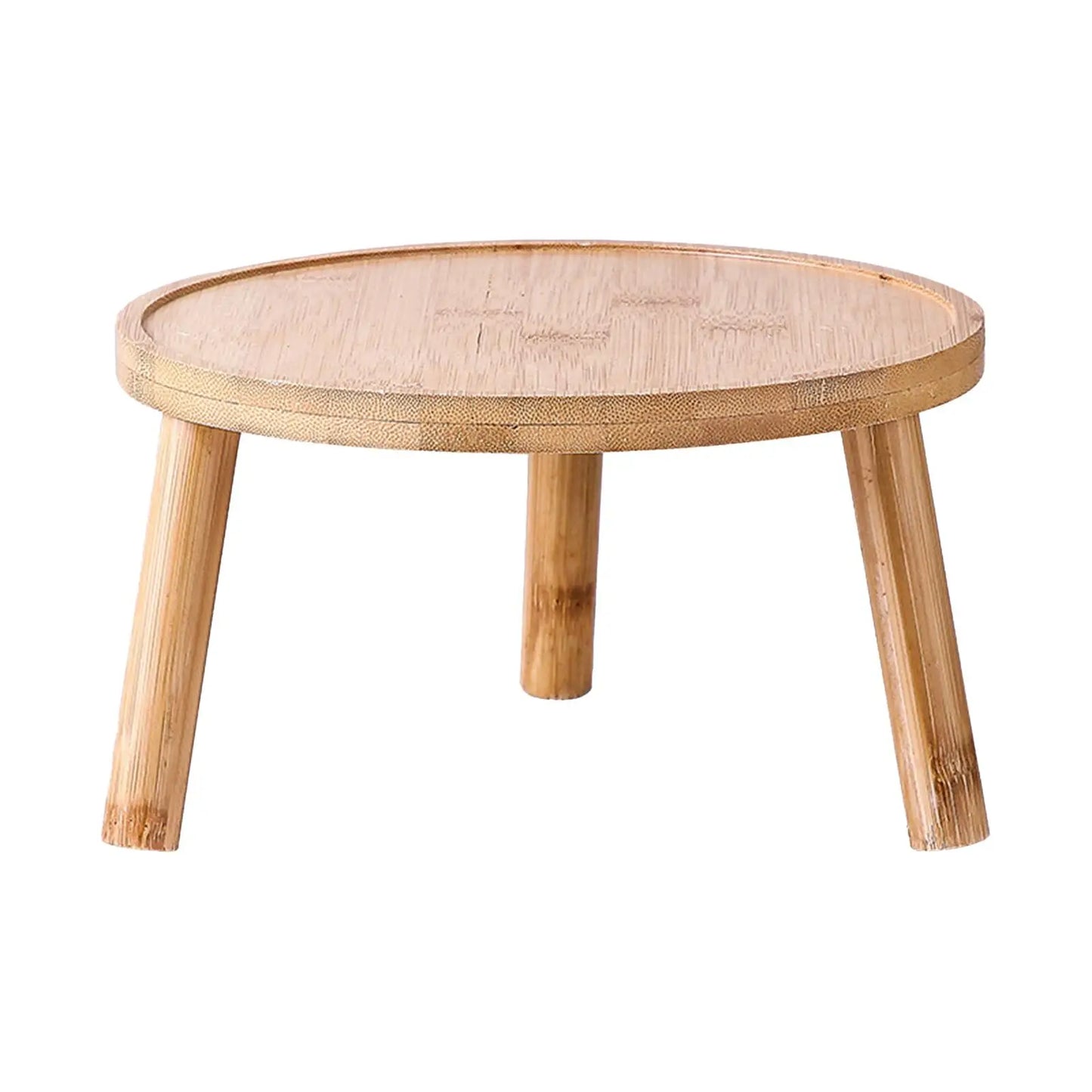 1Pc Mini Wooden Stool Plant Stand Plant Stool Bonsai Rack Plant Pot Riser Holder Flowerpot Rack Flower Pot Stool for Living Room