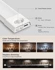 Motion Sensor LED Cabinet Light 3 Pack – Wireless Night Light for Closet & Kitchen