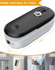 Mini Bag Sealer 2-in-1 – Portable Heat Sealer with Cutter for Food Storage