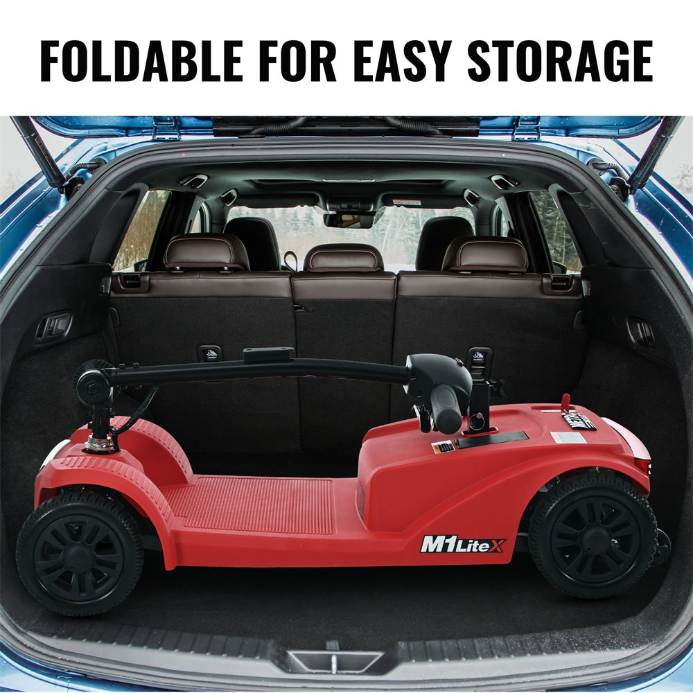 Foldable Seated EScooter W250W Motor  Dual LED Lights