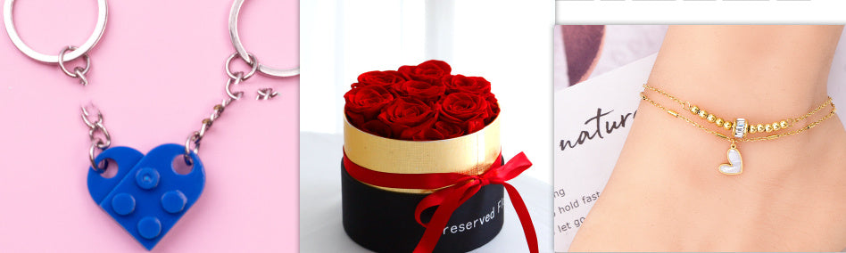 Eternal Roses in Box – Preserved Real Rose Flowers Gift Set for Valentine’s Day