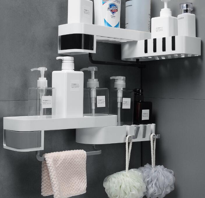 Wall-mounted Corner shelf for bathroom