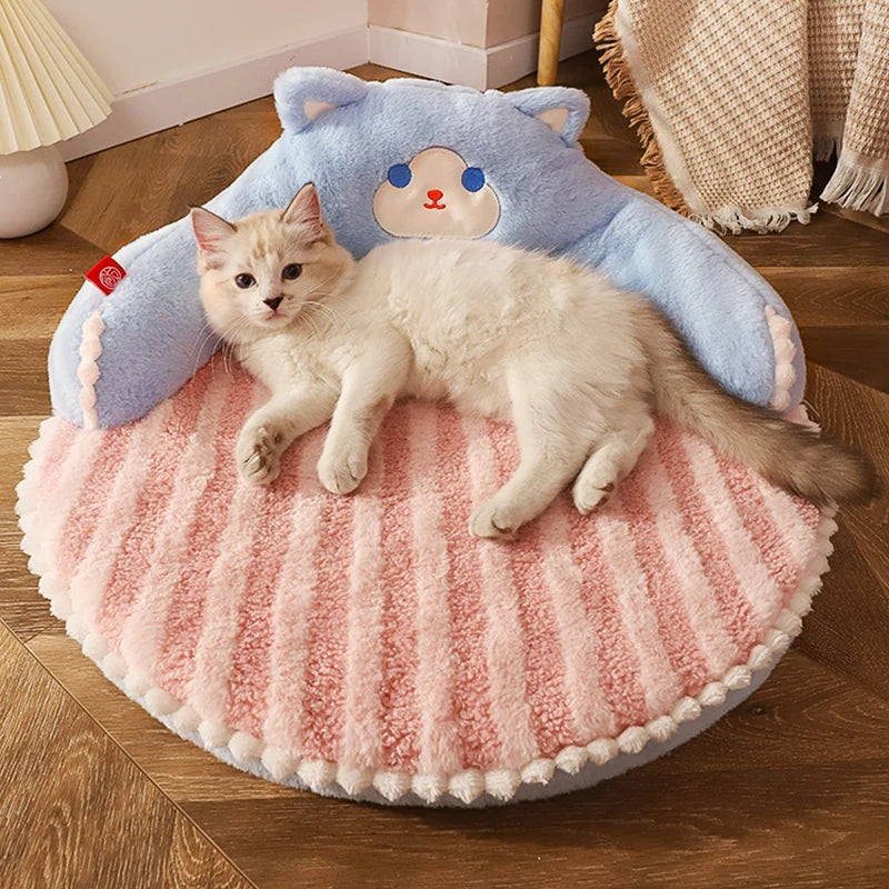 Cat Bed Pet Pad Cushion for Small Medium Dogs Sleeping Beds Cats Durable Mat Removable Mat Pet Supplies