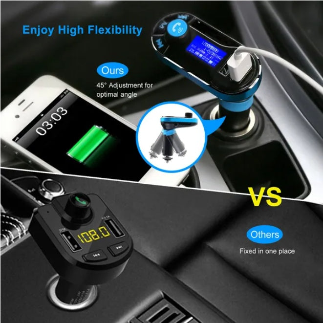 Car Mounted Wireless FM Transmitter