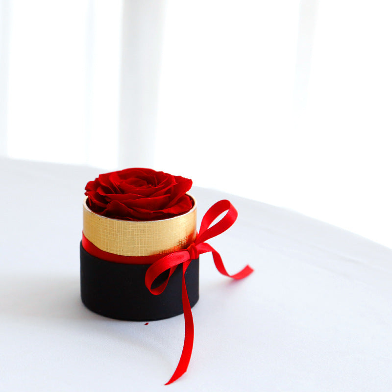 Eternal Roses in Box – Preserved Real Rose Flowers Gift Set for Valentine’s Day