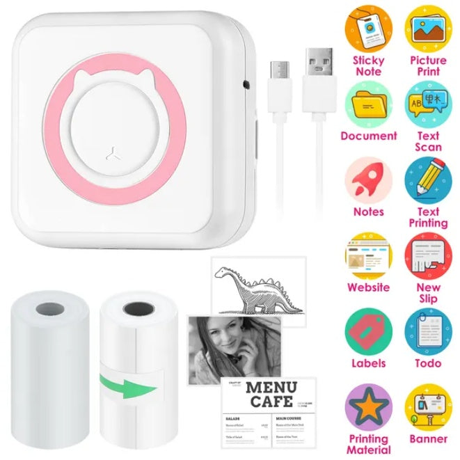 Portable Wireless Thermal Printer