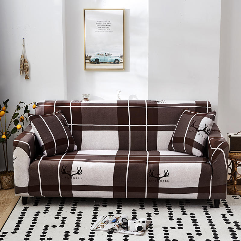 Nordic Stretch All Surrounded Fabric Sofa Cover Living Room Sample Room Sofa Slipcover Sofa Towel