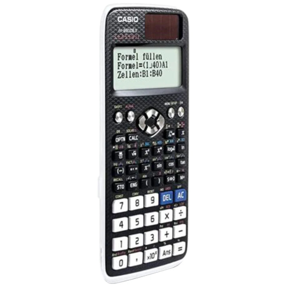 Advanced Scientific Calculator with Natural Display Math Calculator Solar Battery Power with 696 Functions for Students