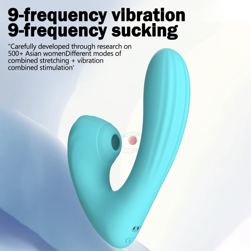 Silicone Clitoral Sucking Vibrator,   Vibration Settings, Dual Stimulation
