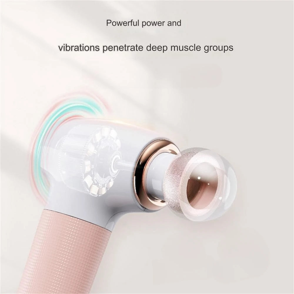 Mini Fascia Gun Deep Relaxation Muscle Massage High Power Long-Lasting Endurance Electric Massager