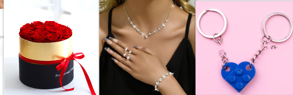 Eternal Roses in Box – Preserved Real Rose Flowers Gift Set for Valentine’s Day