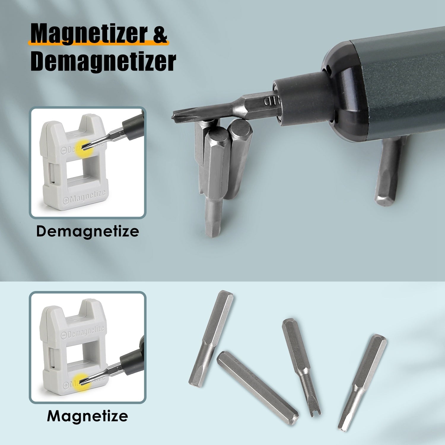 1Set 70 In 1 3.7V Mini Electric Screwdriver Kit Rechargeable Magnetic Repair Tool Kit With 5 Torque Settings 64 S2 Precision Bits 4 LED Lights For Phone Camera Laptop Watch Repair