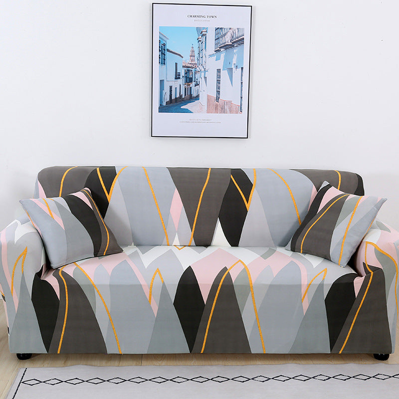 Nordic Stretch All Surrounded Fabric Sofa Cover Living Room Sample Room Sofa Slipcover Sofa Towel