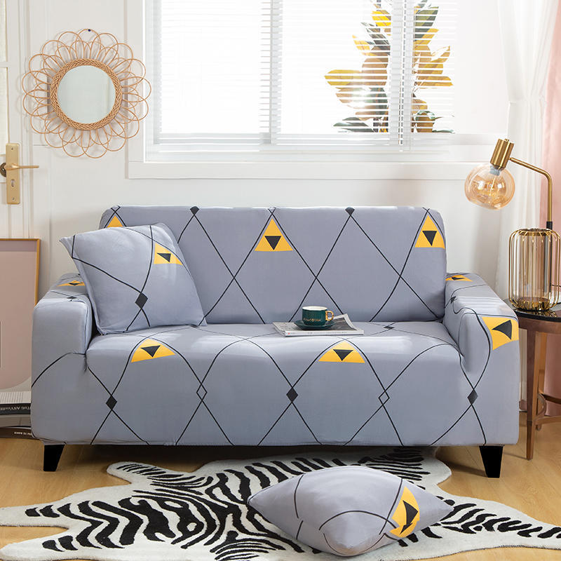 Nordic Stretch All Surrounded Fabric Sofa Cover Living Room Sample Room Sofa Slipcover Sofa Towel