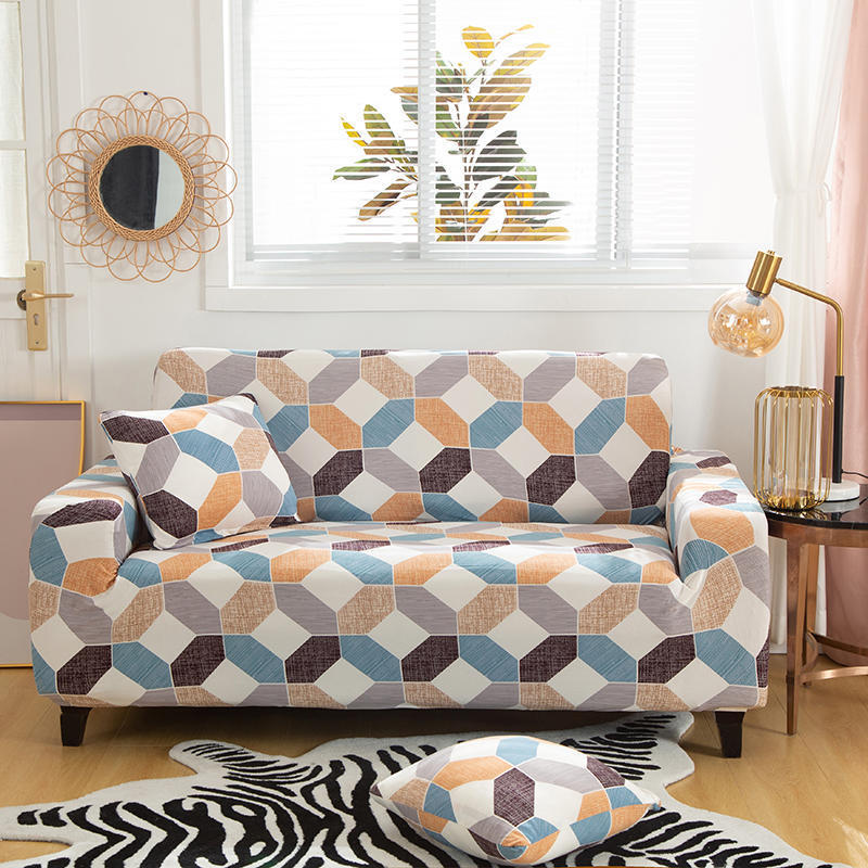 Nordic Stretch All Surrounded Fabric Sofa Cover Living Room Sample Room Sofa Slipcover Sofa Towel