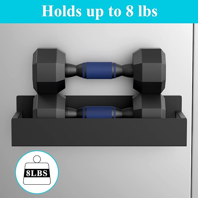 Magnetic spice rack organizer set for refrigerator and oven