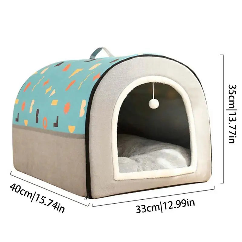 New Super Soft Dog House Indoor Deep Sleep Dog Cage Dog Cave Washable Cat House Cat Nesk Pet Items for Small Medium Large Dogs