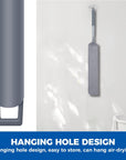 Retractable gap dust cleaner with microfiber cloth covers