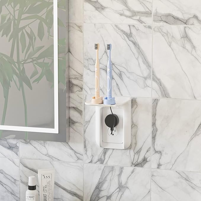 WALI outlet shelf wall holder in white