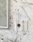WALI outlet shelf wall holder in white