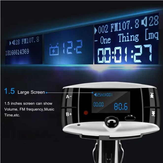 Car Mounted Wireless FM Transmitter