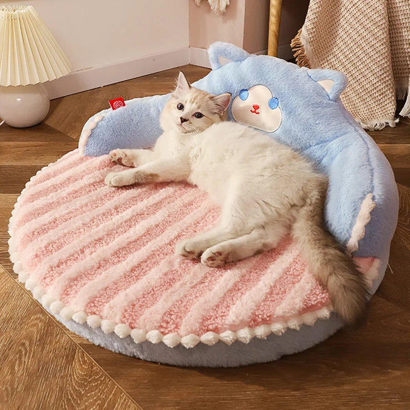 Cat Bed Pet Pad Cushion for Small Medium Dogs Sleeping Beds Cats Durable Mat Removable Mat Pet Supplies