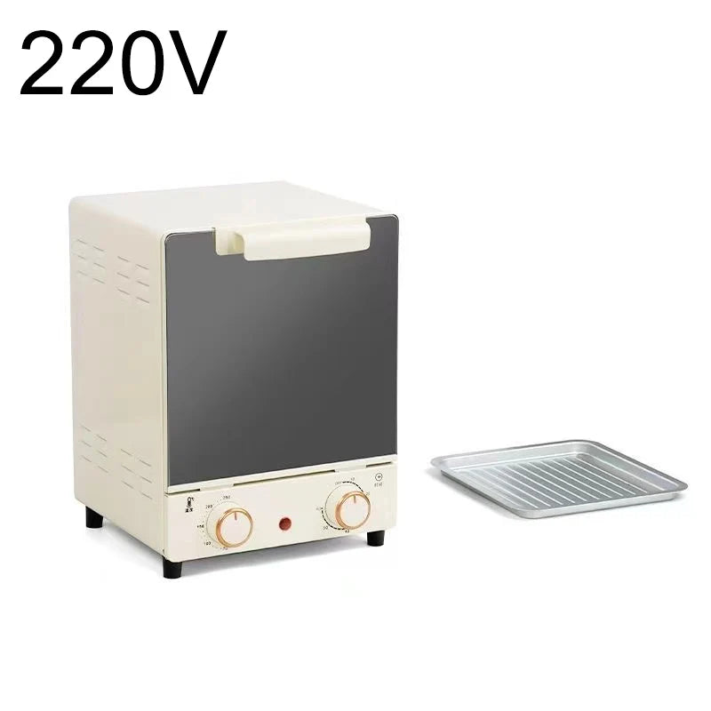 KONKA 12L Mini Vertical Electric Oven Three-Layer Cutebaking Position Multifunctional Oven Explosion-Proof Safe Electric Oven